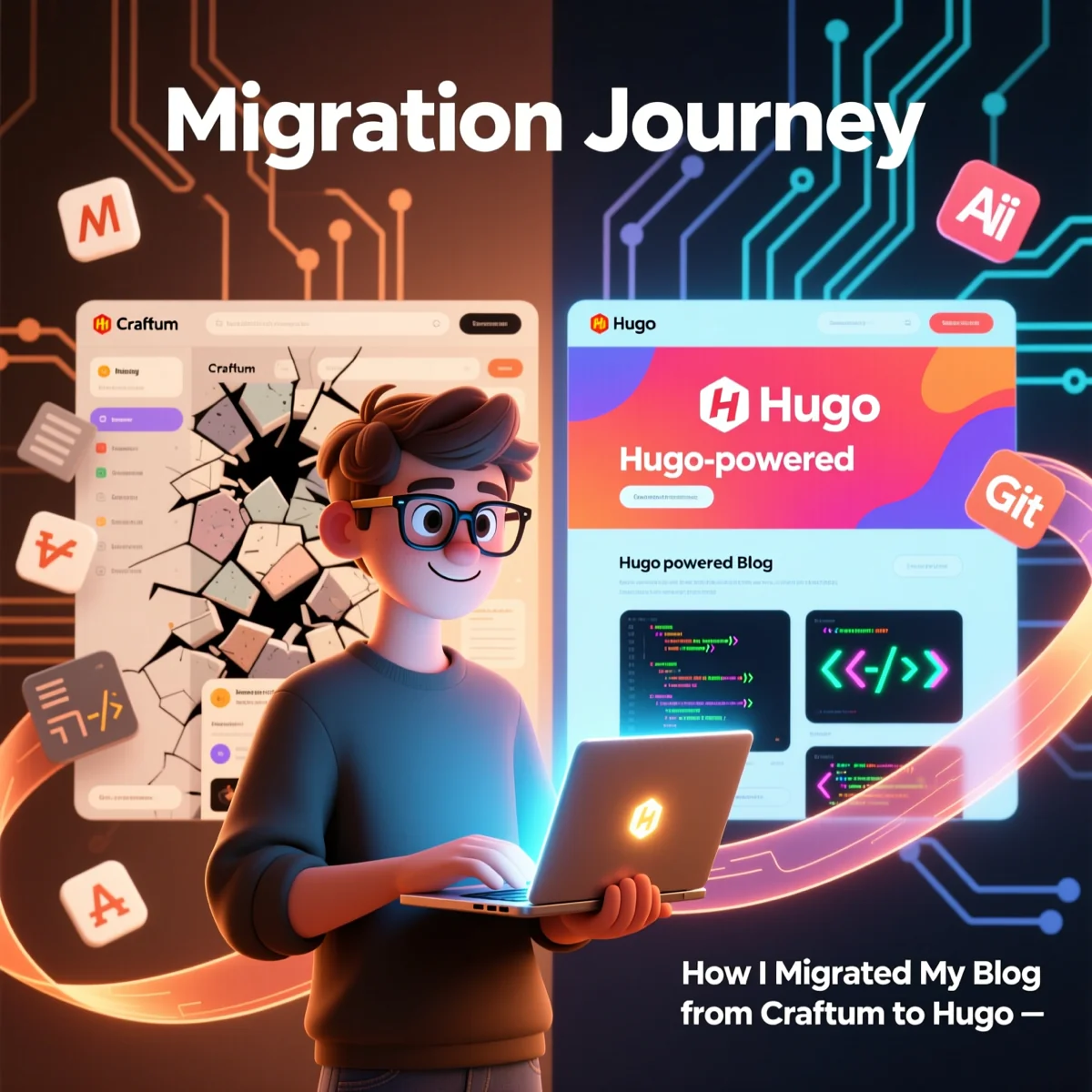 Hugo vs Craftum: сравнение для блога разработчика