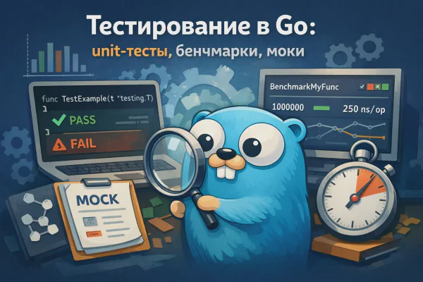 Тестирование в Go: unit-тесты, бенчмарки, моки